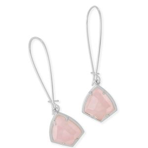 Kendra Scott Carinne Earrings Rose Quartz …